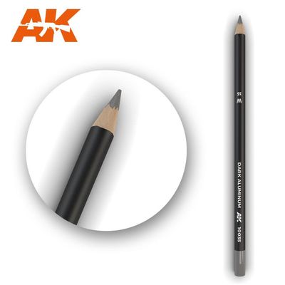AK10035 - Watercolor Pencil Dark Aluminum Nickel