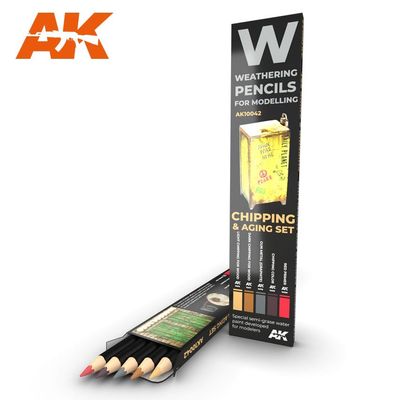 AK10042 - Watercolor Pencil Set - Chipping