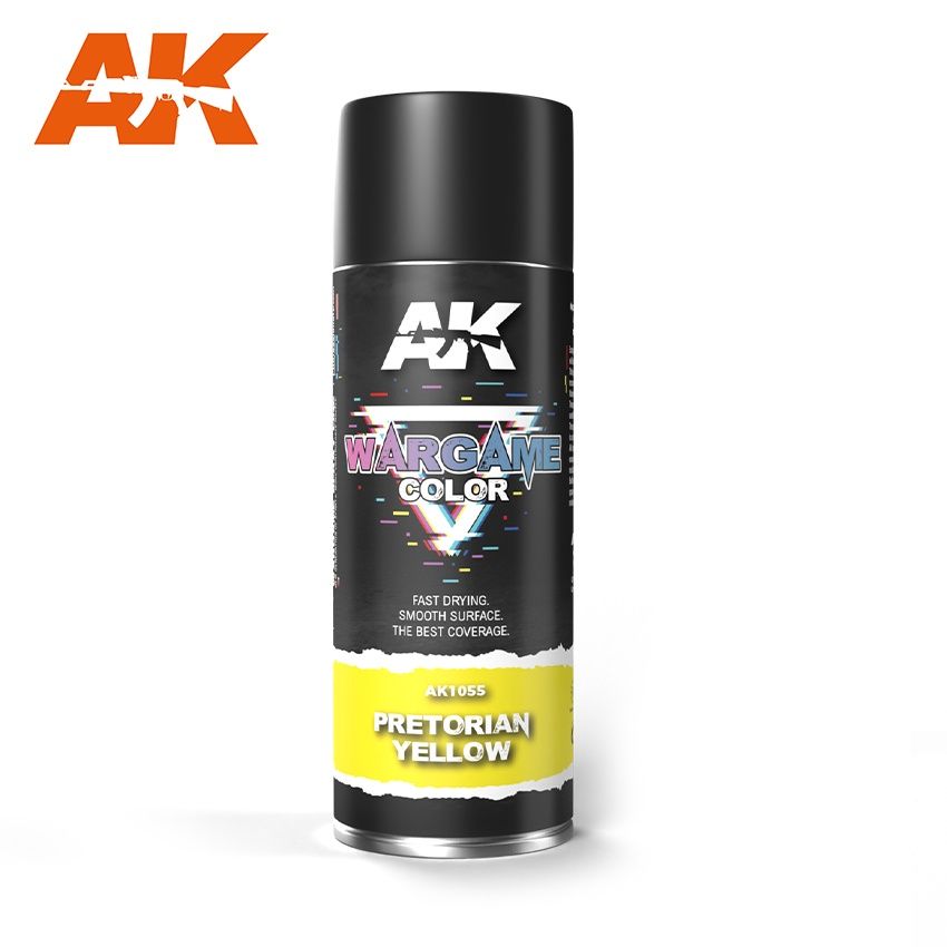AK1055 - Wargame Color - Pretorian Yellow Spray