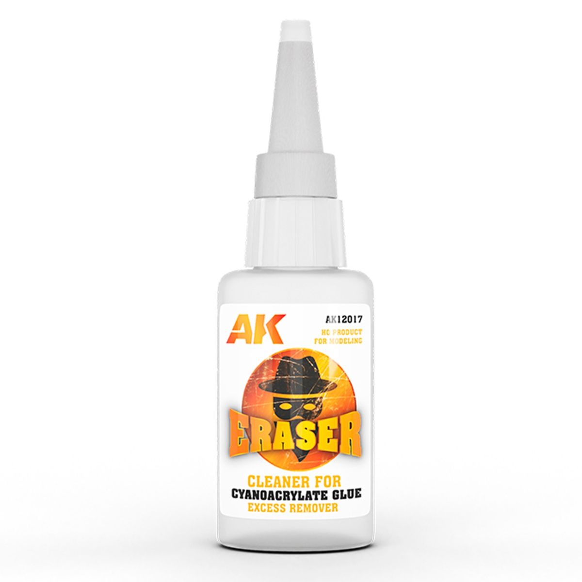 AK12017 - Eraser - Cleaner For Cyanocrylate Glue Excess Remover  20gr