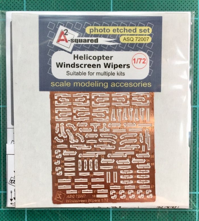 ASQ72007 - Helicopter Windscreen Wipers - 1:72