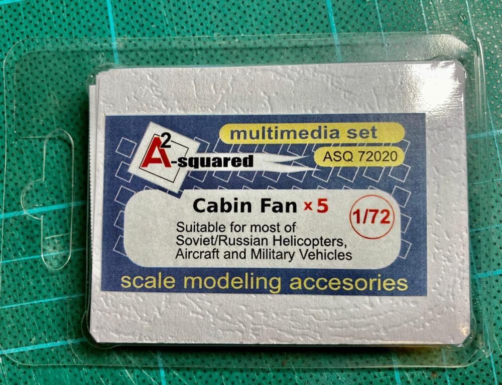 ASQ72020 - Soviet/Russian Military and Aircraft Cabin Fan (5 pieces) - 1:72