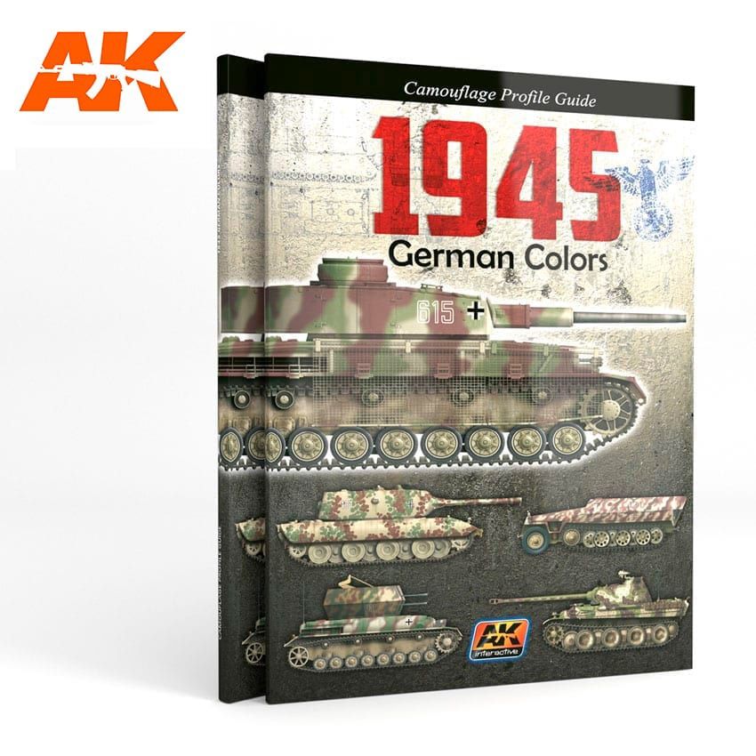 AK403 - 1945 German Colors. Camouflage Profile Guide