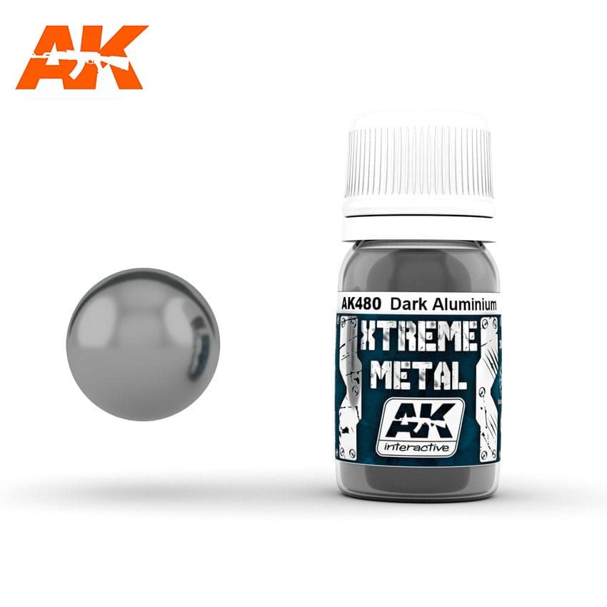 AK480 - XTREME METAL - Dark Aluminium - 30ml