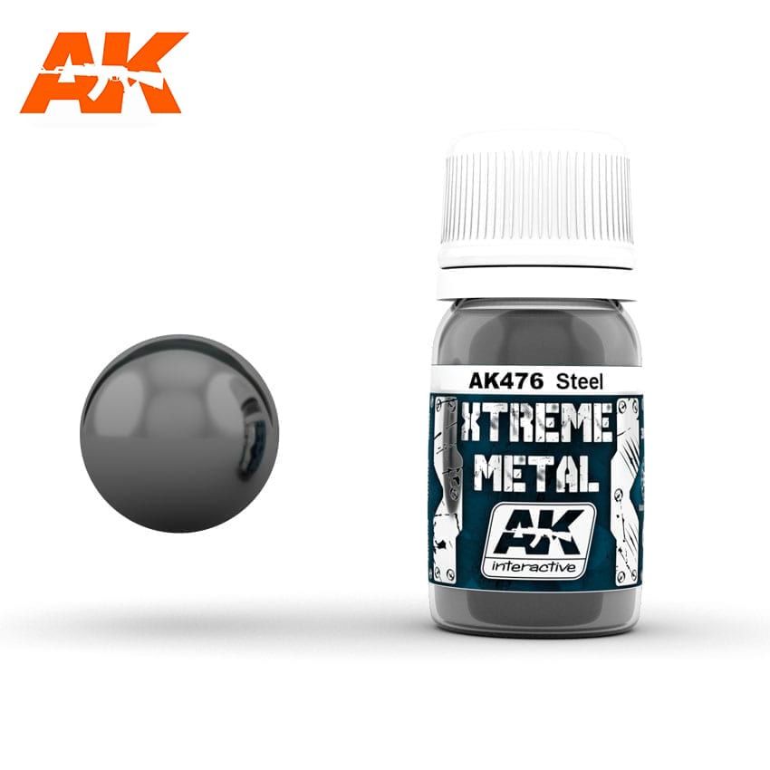 AK476 - XTREME METAL - Steel - 30ml