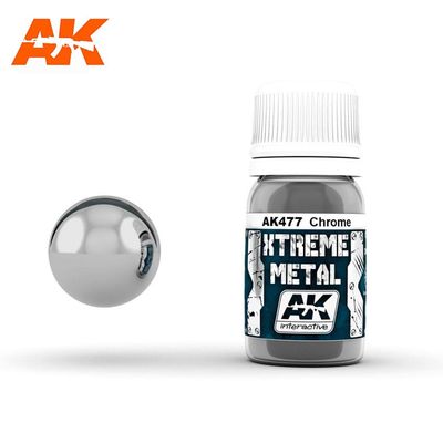 AK477 - XTREME METAL - Chorme - 30ml