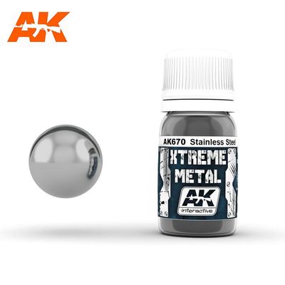 AK670 - XTREME METAL - Stainless Steel - 30ml