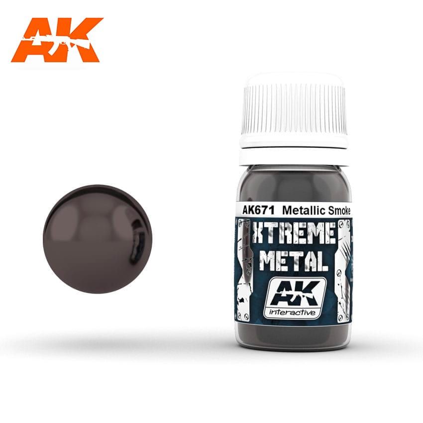 AK671 - XTREME METAL - Metallic Smoke - 30ml