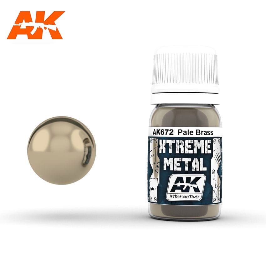 AK672 - XTREME METAL - Pale Brass - 30ml