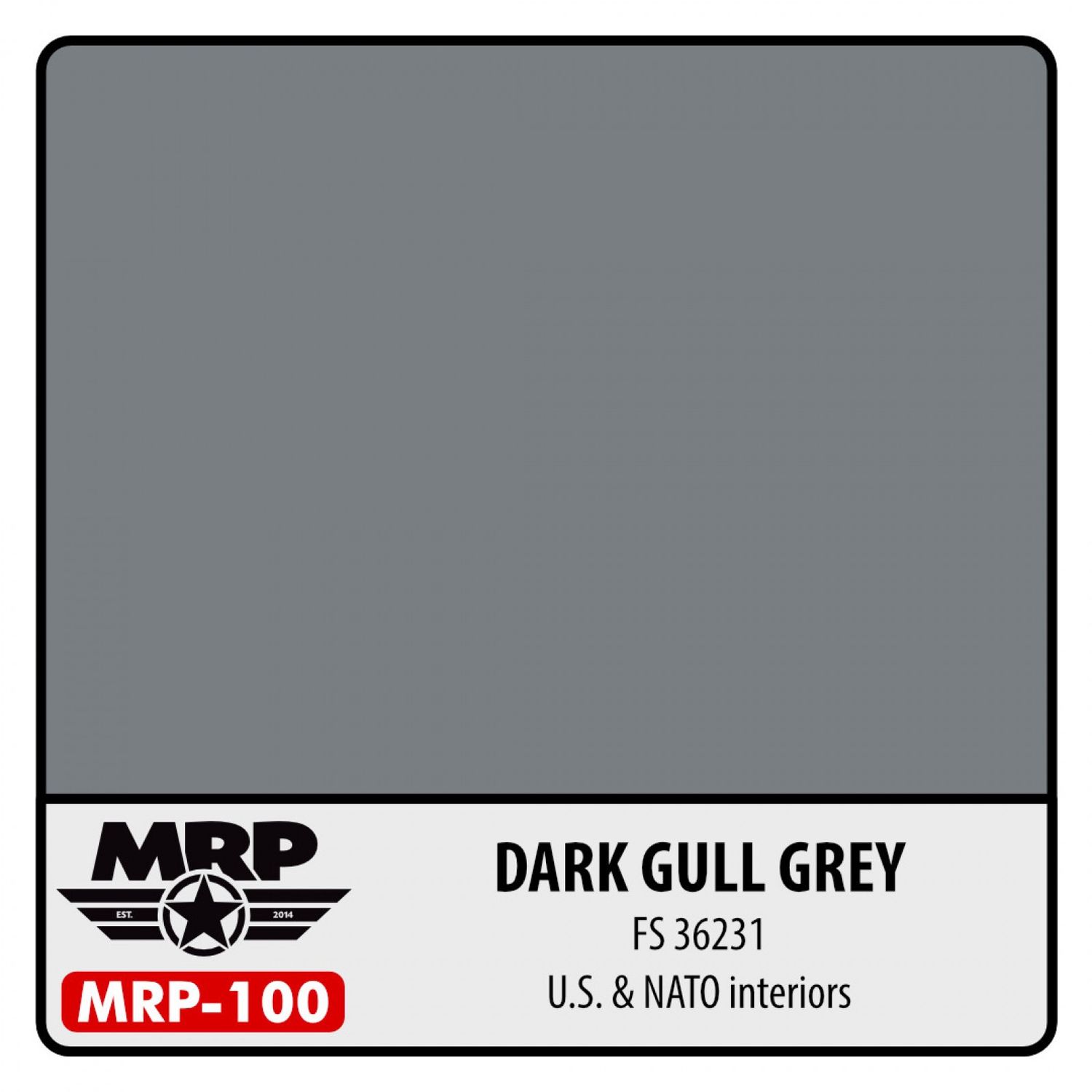MRP-100 - Dark Gull Grey, US &amp; NATO interior (FS 36231) - 30ml
