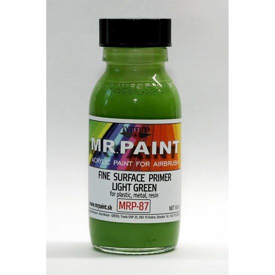 MRP-087 old - Fine Surface Primer - Light Green - 60ml