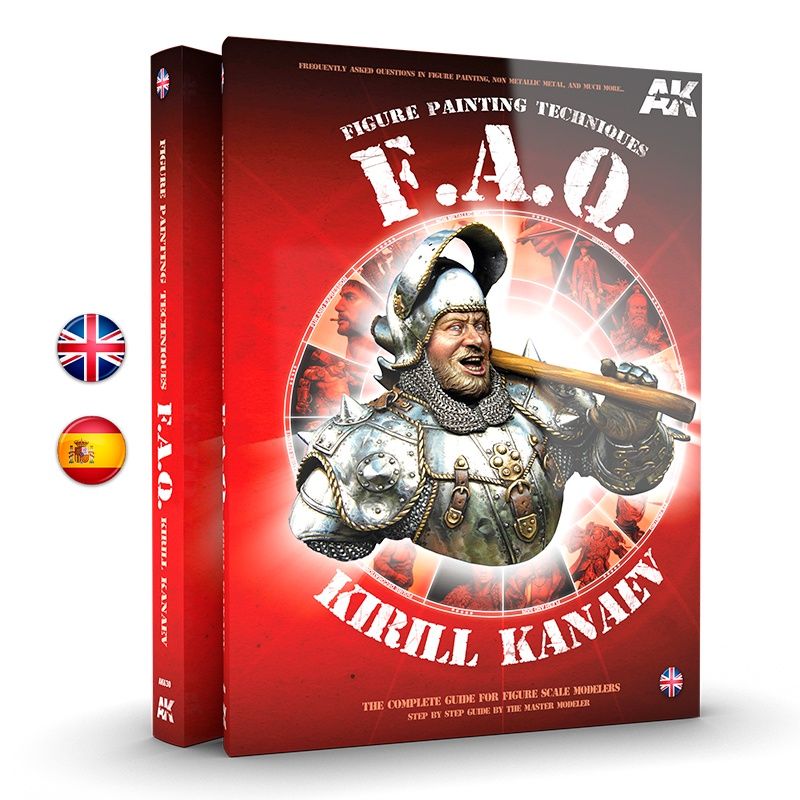 AK630 - FIGURES F.A.Q. - FIGURE PAINTING TECHNIQUES - THE COMPLETE GUIDE FOR FIGURE SCALE MODELERS