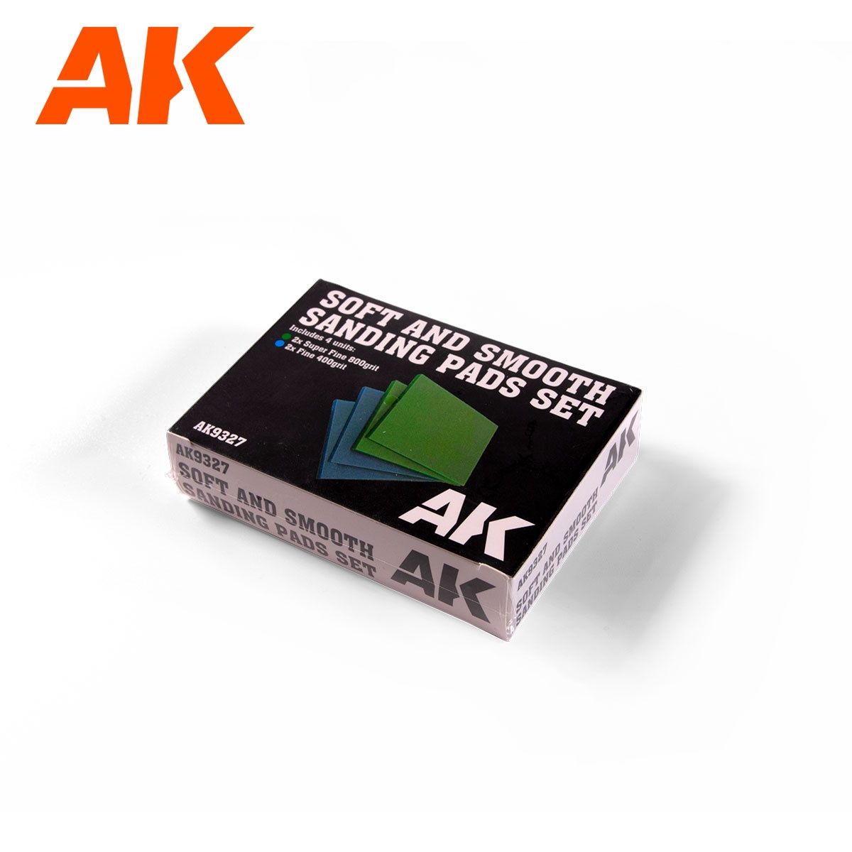 AK9327 - Soft and Smooth Sanding Pads Set - 4 Units