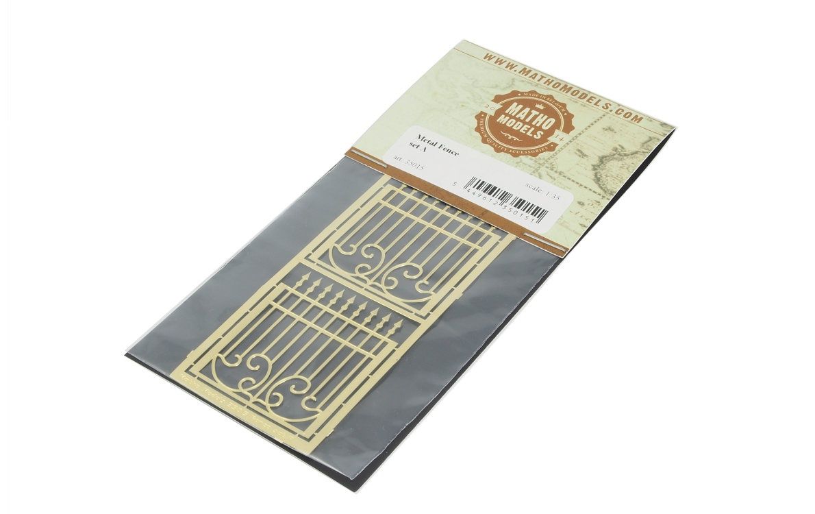 35015 - Metal Fence Set A - 1:35