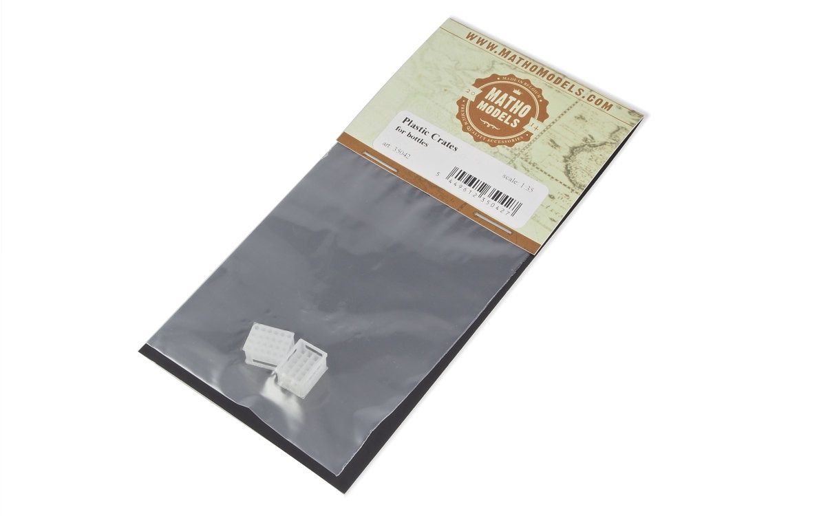 35042 - Plastic Crates for Bottles - 1:35