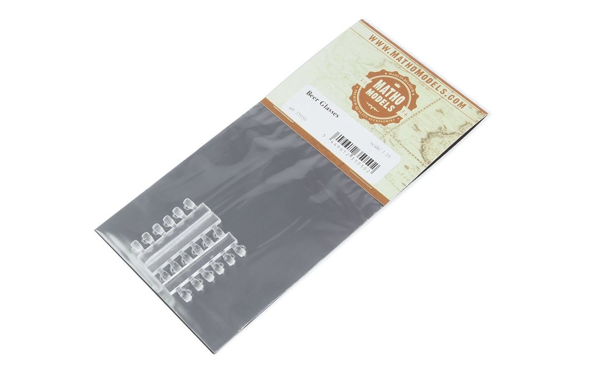 35050 - Beer Glasses - 1:35