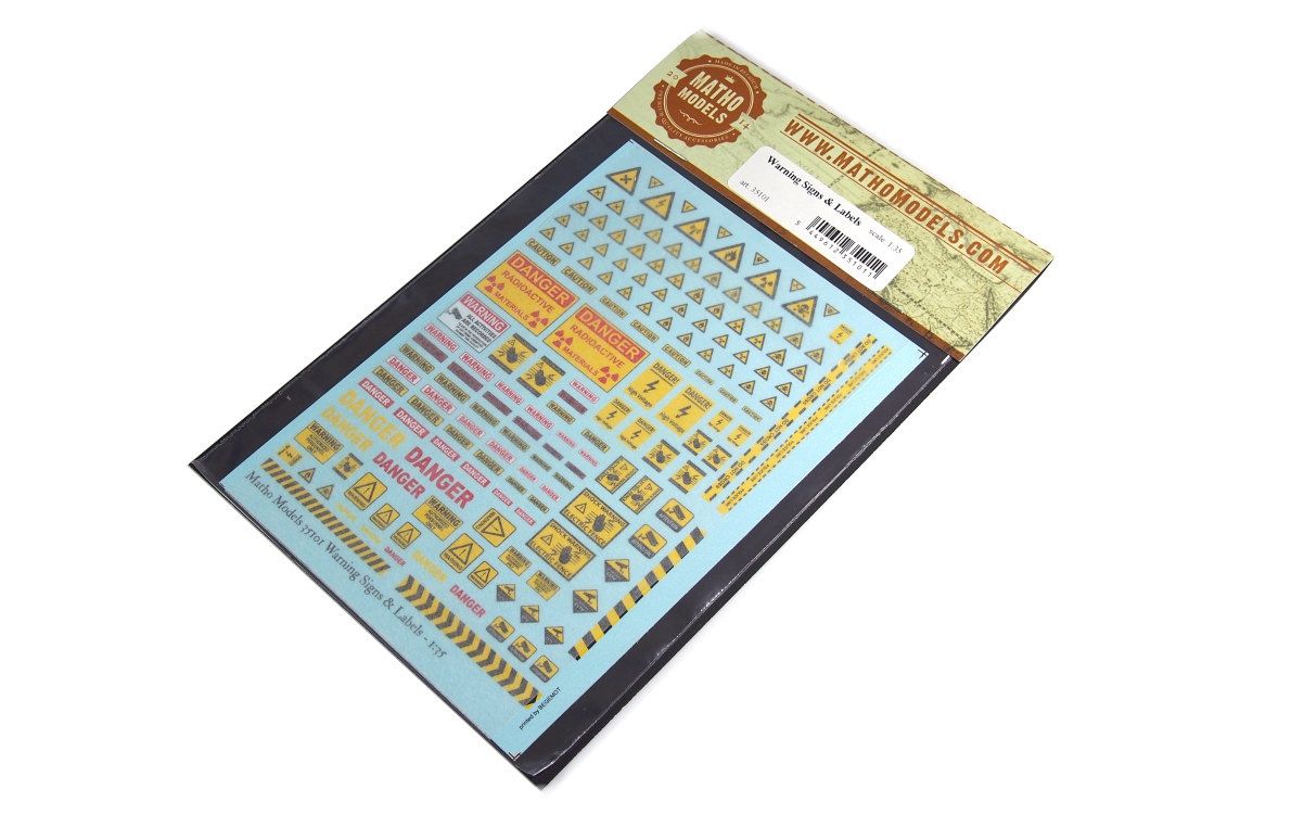 35101 - Warning Signs &amp; Labels - 1:35