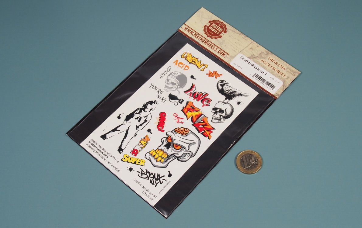 35114 - Graffiti decals Set 1 - 1:35