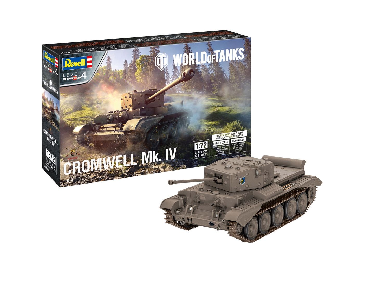 03504 - Cromwell Mk. IV "World of Tanks" - 1:72