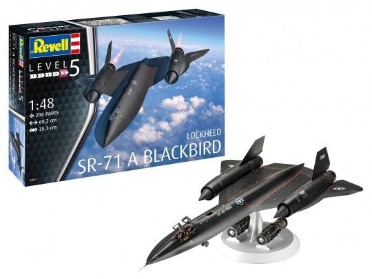 04967 - Lockheed SR-71A Blackbird - 1:48