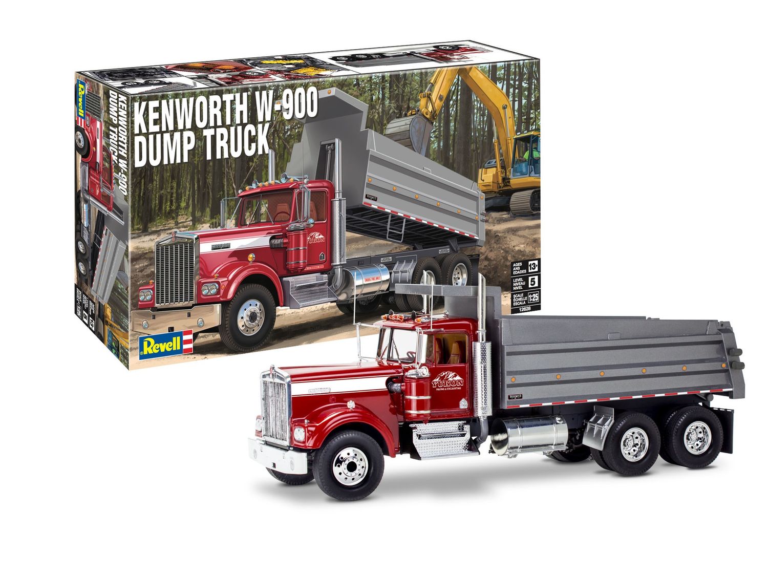 12628 - Kenworth W-900 Dump Truck - 1:25