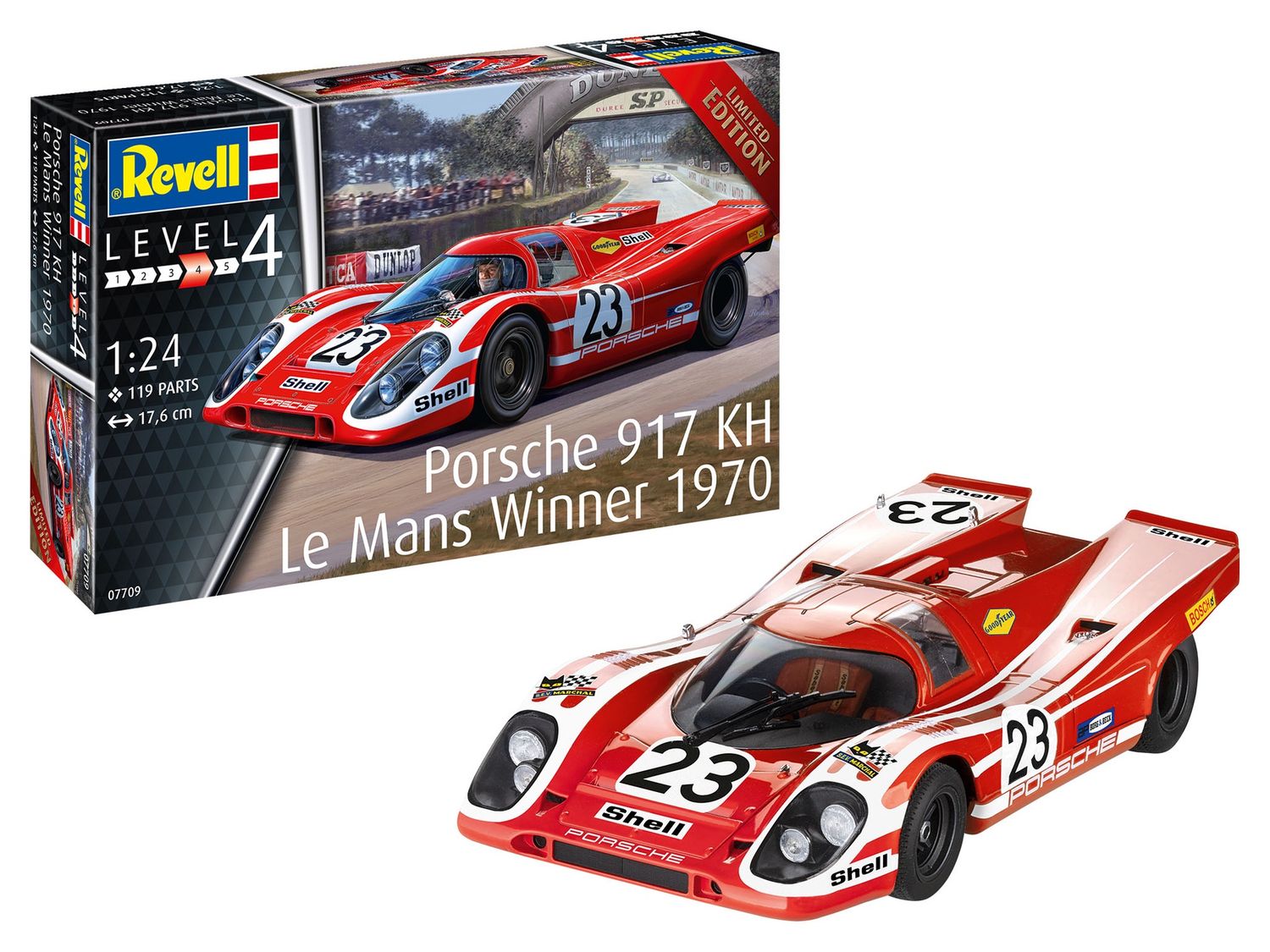07709 - Porsche 917K Le Mans Winner 1970 - 1:24