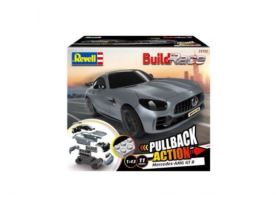 23152 - Build 'n Race Mercedes-AMG GT R - Black - 1:43