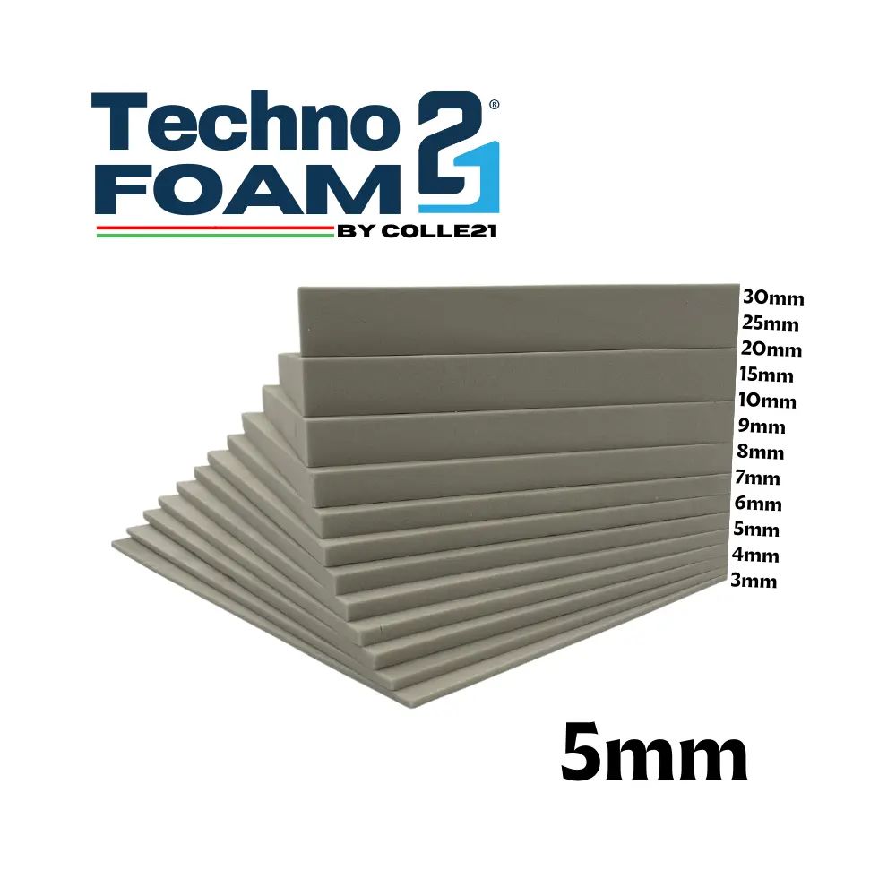 TF21-5 - Techno Foam 21 - Expanded Foam - 5mm - 30x21cm