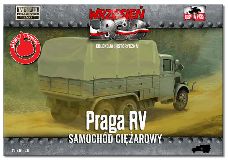 PL1939-030 - Praga RV - Truck - 1:72