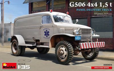 38083 - G506 4x4 1,5 t Panel Delivery Truck - 1:35