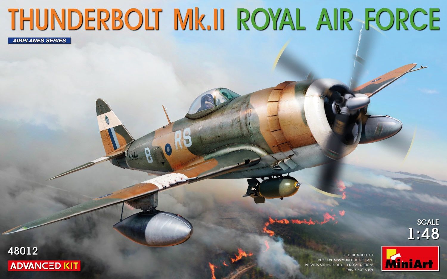 48012 - Thunderbolt Mk.II. Royal Air Force. Advanced Kit - 1:48