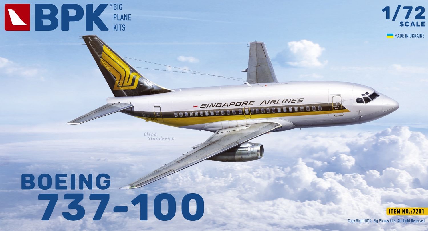7201 - 737-100 Singapore - 1:72