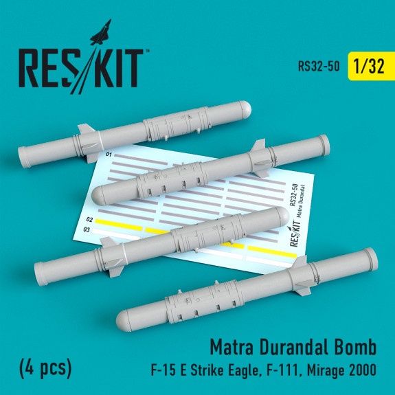 RS32-0050 - Matra Durandal Bomb (4 pcs) - 1:32