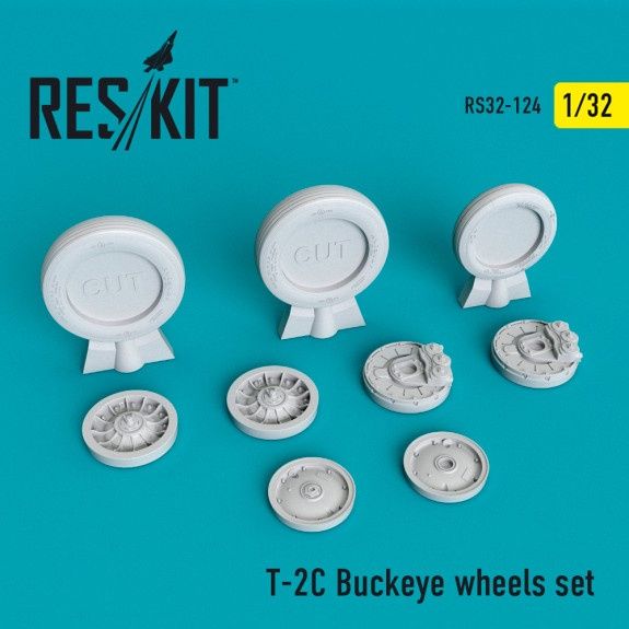RS32-0124 - T-2C Buckeye wheels set - 1:32