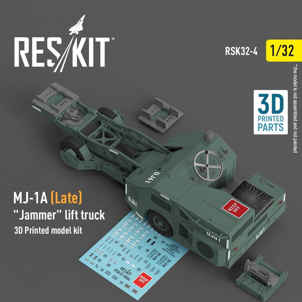 RSK32-0004 - MJ-1A (Late) &quot;Jammer&quot; lift truck - 1:32