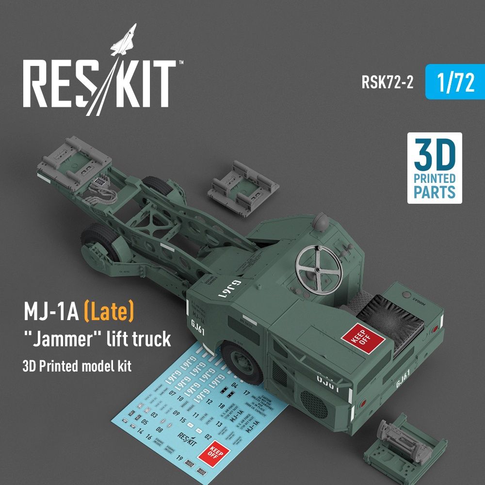 RSK72-0002 - MJ-1A (Late) &quot;Jammer&quot; lift truck - 1:72