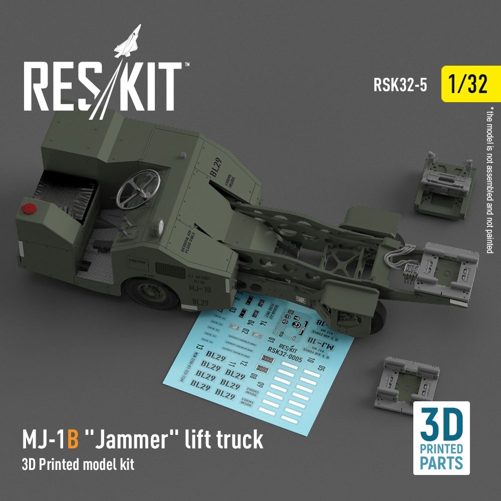 RSK32-0005 - MJ-1B &quot;Jammer&quot; lift truck - 1:32