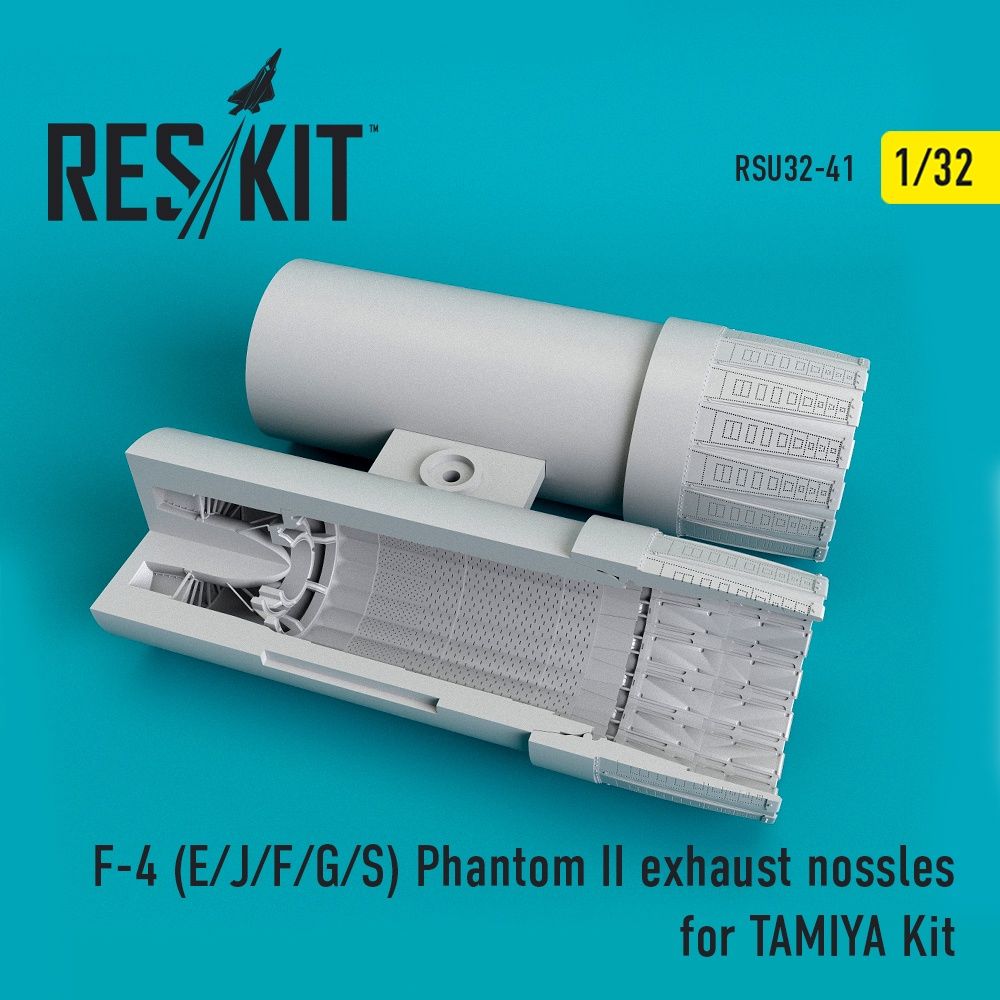 RSU32-0041 - F-4 (E/J/F/G/S) Phantom II  exhaust nossles for TAMIYA Kit - 1:32