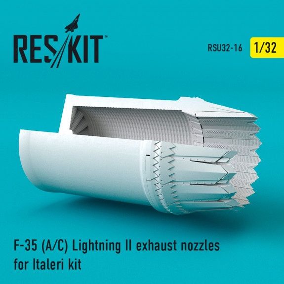 RSU32-0016 - F-35 (A/С) Lightning II exhaust nozzles for Italeri Kit - 1:32