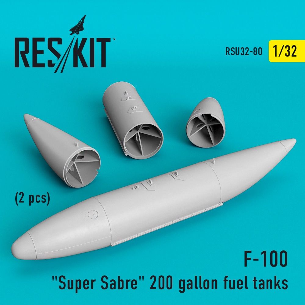 RSU32-0080 - F-100 &quot;Super Sabre&quot; 200 gallon fuel tanks - 1:32