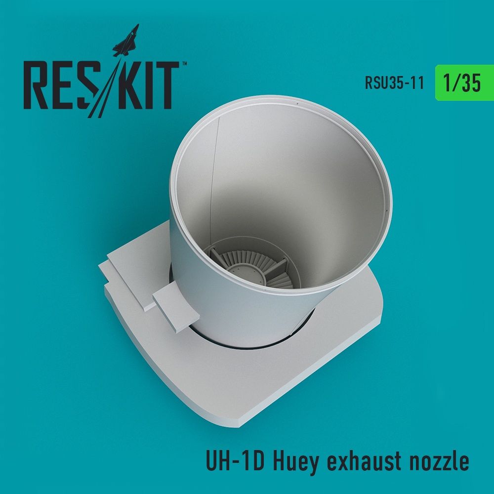 RSU35-0011 - UH-1D Huey exhaust nozzle - 1:35