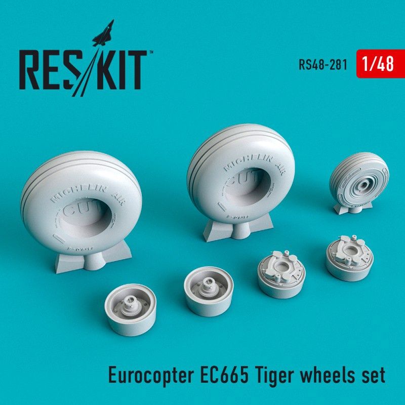 RS48-0281 - Eurocopter EC665 Tiger wheels set - 1:48