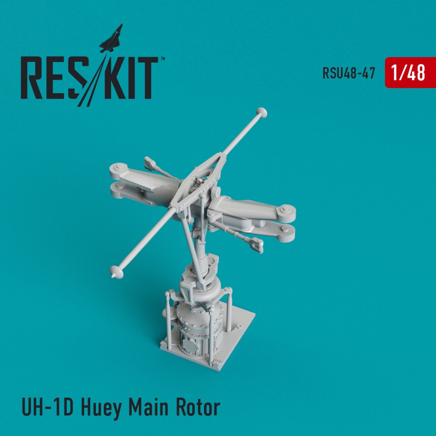 RSU48-0047 - UH-1D Huey Main Rotor  - 1:48