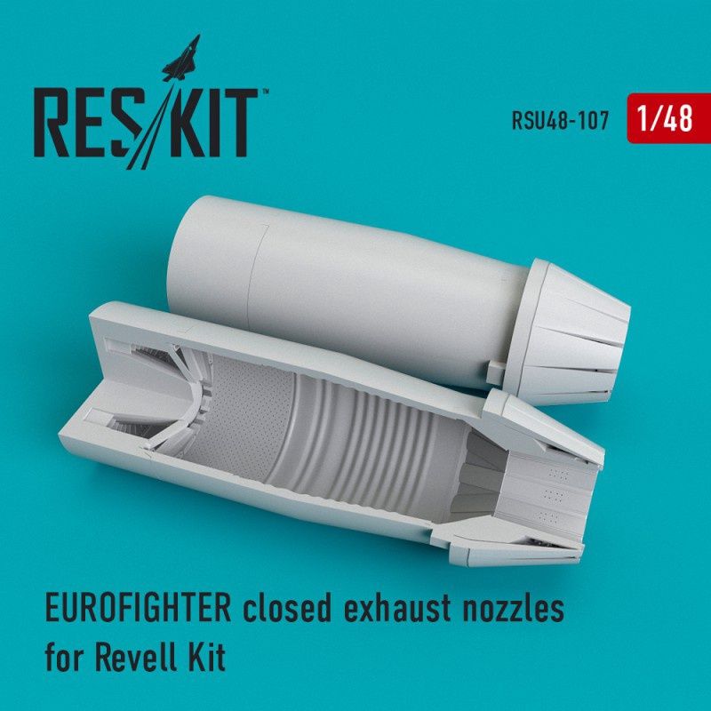 RSU48-0107 - Eurofighter closed exhaust nozzles for Revell Kit - 1:48