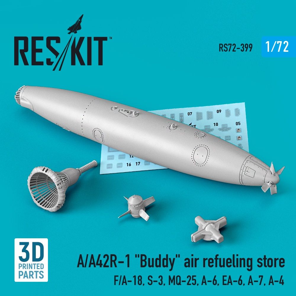 RS72-0399 - A/A42R-1 &quot;Buddy&quot; air refueling store (1 pcs) - 1:72