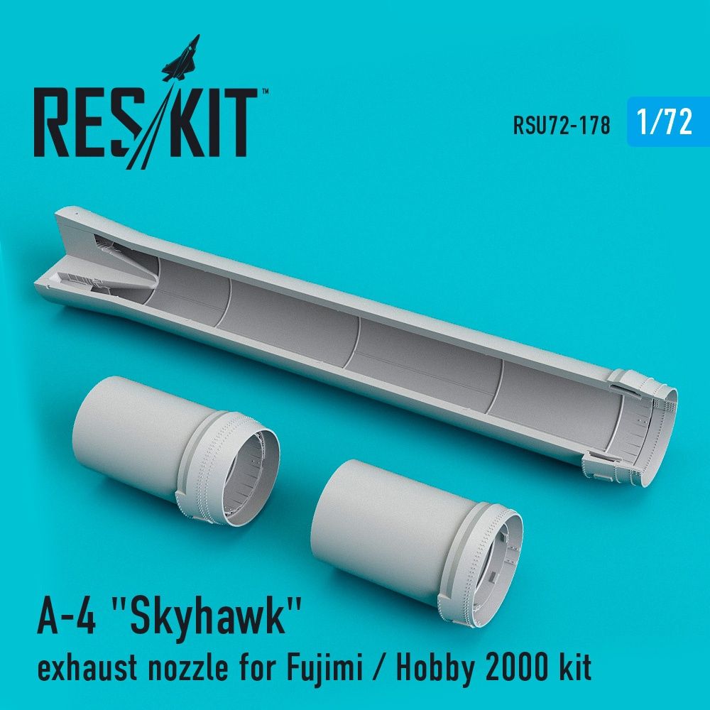 RSU72-0178 - A-4 &quot;Skyhawk&quot; exhaust nozzle for Fujimi / Hobby 2000 kit - 1:72