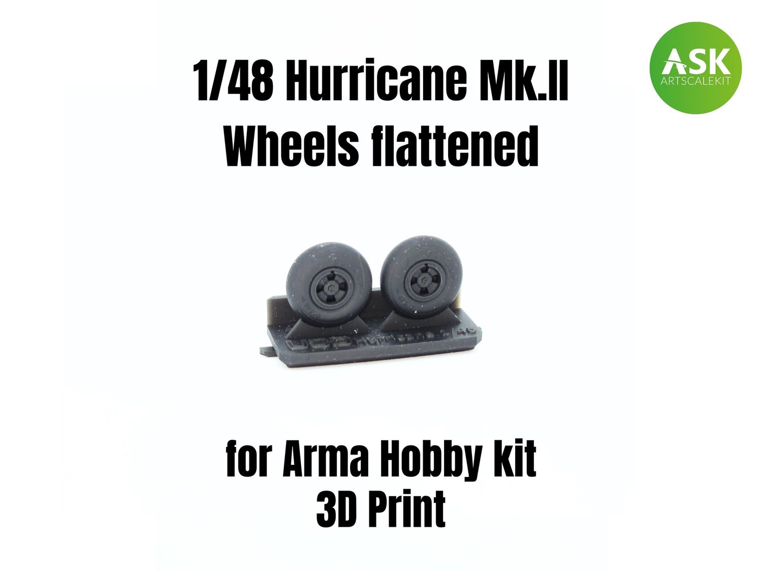 200-A48003 - Hurricane Mk.II - Wheels - 1:48