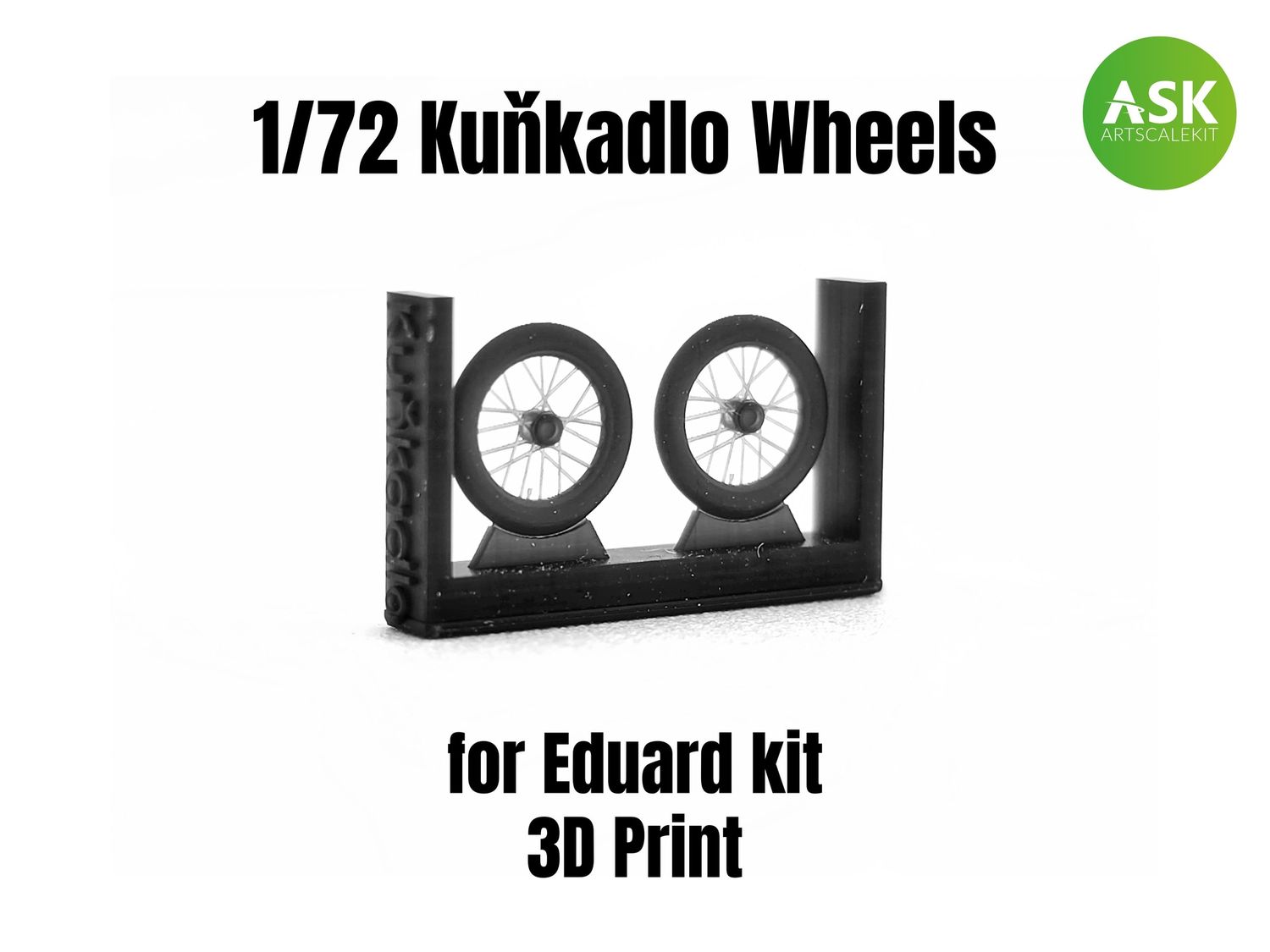 200-A72002 - Kuňkadlo - Wheels for Eduard kit - 3D print - 1:72