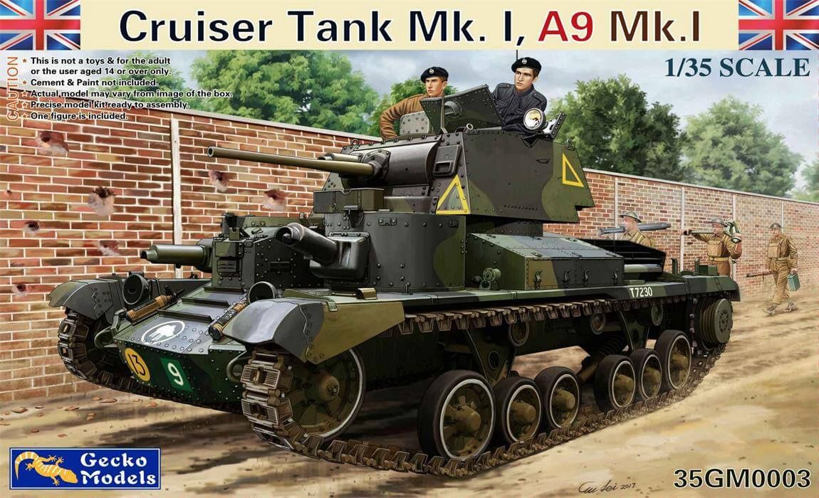 35GM0003 - Cruiser Tank Mk. I, A9 Mk.I - 1:35
