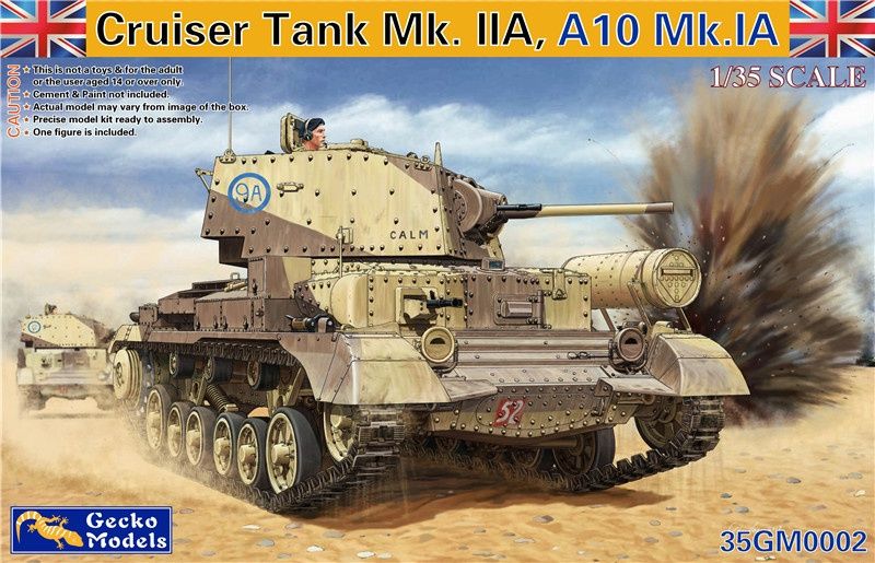 35GM0002 - Cruiser Tank Mk. IIA, A10 Mk.IA - 1:35
